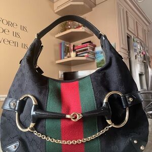 Gucci Black and Green Women's Bag